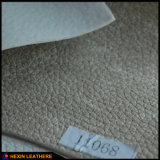 Two Tone Big Lychee Synthetic PU Leather for Sofa Hx-F1710