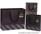 High Quality Black Paper Gift Bag with Handle