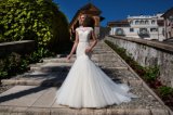 Amelie Rocky Cap Sleeve Custom Made Wedding Dress Mermaid