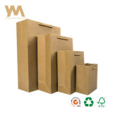 OEM Wholesale Hand Shopping Brown Kraft Paper Bag