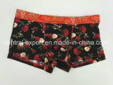 New Print Design Polyester Men's Boxer Brief Underwear