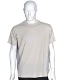 2015 Promotional Plain Gray Cotton Men T Shirt