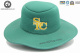 Custom Fashion Foam Embroidery Sun Bucket Hat with Big Brim