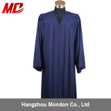 Summer Promotion Economy Bachelor Graduation Outfits, Gown Matte Navy Blue,