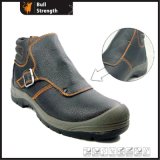 Genuine Leahter Welder Safety Shoe with Steel Toe Cap (SN1550)