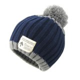 Knitted Hat POM POM Beanie Hat Jacquard Beanie Hat