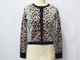 100% Cotton Ladies / Women Cardigan Knitwear