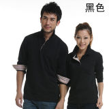 Custom High Quality Embroidery Long Sleeve Polo Shirt