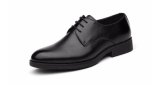 Black Formal Cow Leather Mens Shoes, Men Oxford Shoes