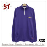 Custom Fashion Men Pullover Stand Collar Hoody with Pocket