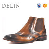 ODM Chelsea Men Boots Luxury Shoes Men Cow Leather Shoes