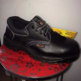 Professional Industrial Outsole PU/Leather Safety Working Shoes