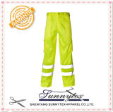 Warming Safety Worker Reflective Traffic Work Pants