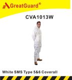 Greatguard Asbesto Removal Type 5&6 SMS Coverall (CVA1013W)