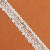 Top Quality White Nylon Lace Trim for Fashion Dress