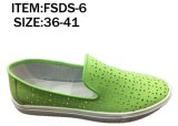 Latest Design Lady Leather Shoes Leisure Shoes (FSDS-6)