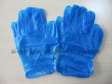 Blue Vinyl Powder Free Disposable Gloves (100)