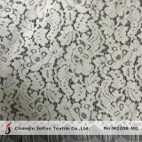 High Quality Scalloped Bridal Lace Fabric (M2208-MG)