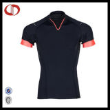 Dry Fit Spandex Collar Sport T Shirts Custom Made