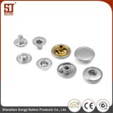 Monocolor Round Individual Metal Snap Button for Bags