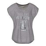 Fashion Nice Cotton/Polyester Printed T-Shirt for Women (W089)