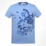 Custom Cotton Men Printed T-Shirt (M176)