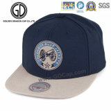2018 Fashion Blue New Design Snapback Cap with Embroidery Badge