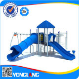 Children Plastic Slide and Swing Outdoor Playground Equipment (YL22212)