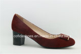 Comfort High Heels Leather Women Shoe