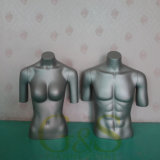 Fiberglass Female and Male Bust FRP Torso Mannequins (GS-GY-006)