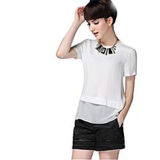 Fashion Nice Cotton Printed T-Shirt for Women (W170)