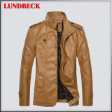 Best Sell PU Jacket for Men Fashion Coat