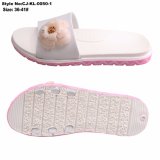 New Design Fashionable Anti-Slip EVA Slipper with Flower for Women