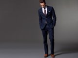New Fashion Slim Fit Men Suit, High Quality Wool Suit