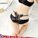 Sexy Ventilate Hollowed-out Butterfly Lace Ladies Transparent Panties