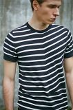 2016new Fashion Cotton Viscose Striped Men Sweater