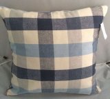 Fashion Yarn-Dyed Lattice Cushion Decorative Pillow (LCL04-613)