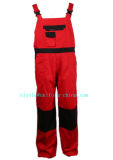 Mens Red Bib and Brace Overall / Bib Pants