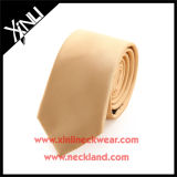 Handmade Jacquard Woven Fashion Gold Silk Tie