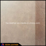 Polished Synthetic PU Leather for Women's Men's Shoes Hx-S1710