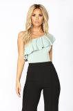 Ladies off Shoulder Blouse Tops with Sleeveless Sexy Blouse Tops