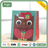 Christmas Lovely Owl Patten Paper Bag.