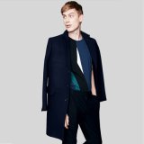 OEM Men's Fashion Classic Winter Long Padding Woolen Coat