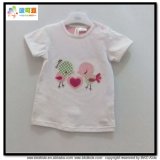 White Color Baby Garment Custom Size Newborn T-Shirt