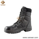 Polyurethane Military Combat Boots with Comfortable Suede Collar (WCB006)