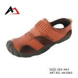 Sandal Leather Shoes Comfort Summer Beach Footwear for Men (AK1860)