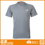 Men's Round Neck Melange Sports T-Shirt