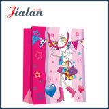 Custom 4c Printed Girl's Garments Packing Shopping Paper Gift Bags