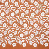 Made in China Flowers Embroidered Lace Fabric Wholesale