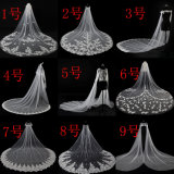 Wholesale 3.5 Meters Long Veils Soft Tulle Bridal Shawl Veils